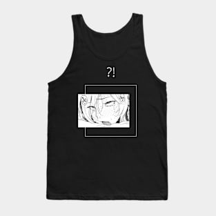 Ahegao! (white) Tank Top